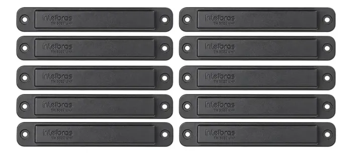 Kit com 10 tag´s TH 3020 UHF Tag veicular UHF 900 MHz - Intelbras
