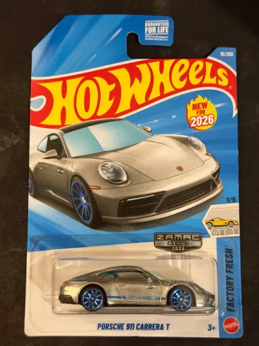 Hot Wheels Porsche 911 Carrera T Zamac