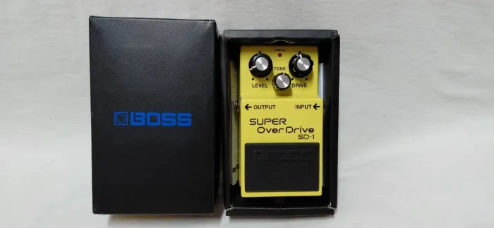 Boss sd1 novo troco em overdrive makina ou ts mini