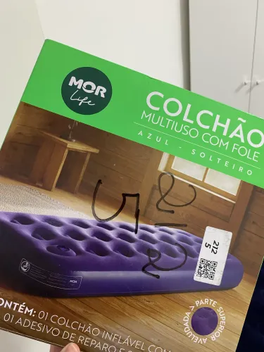 colchão inflável solteiro