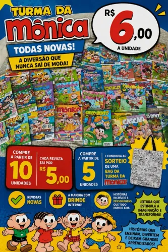 GIBIS TURMA DA MÔNICA