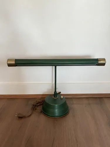 Luminária de Mesa Industrial "Xerife" Vintage - Anos 50/60