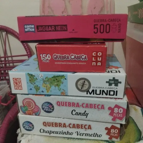 Combo promocional de 5 quebra-cabeças