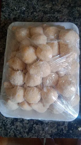 Salgados de festa congelados
