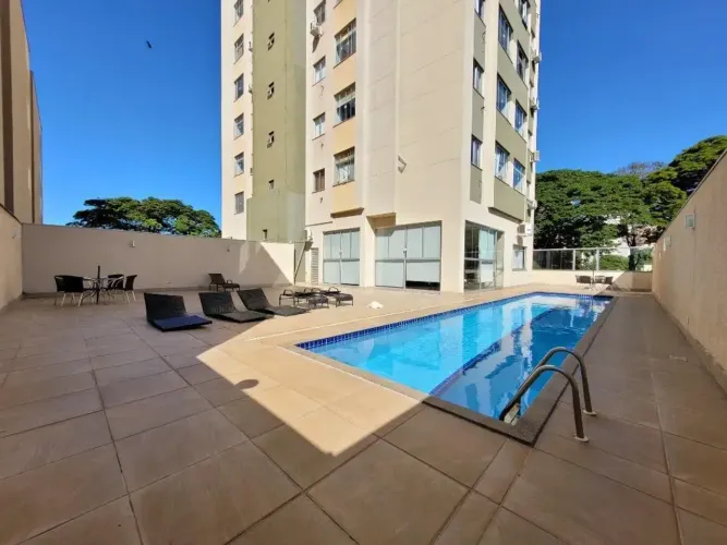 Apartamento para alugar em Maringá, Vila Esperança, com 1 quarto, com 27.74 m², Gran Colle