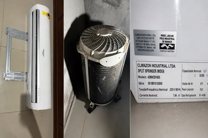 Ar condicionado Springer Midea 18 mil btus