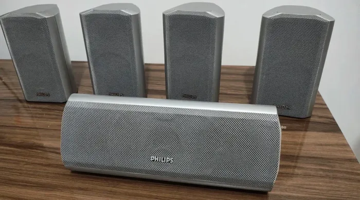 Caixas Surround Philips 100w 8ons para Receivers