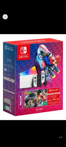 Nintendo switch Oled 64gb Branco 