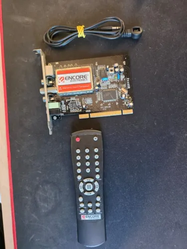 Placa de Captura de Vídeo PCI com Rádio FM - Testada