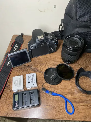 Canon t5i + Lente 18-135mm EF-S