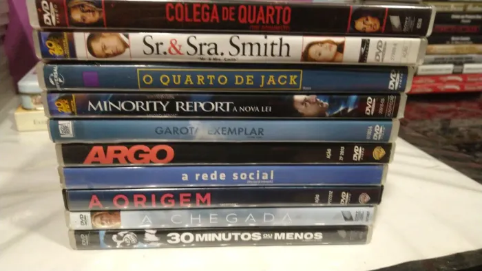 Dvds seminovos 10 unidades