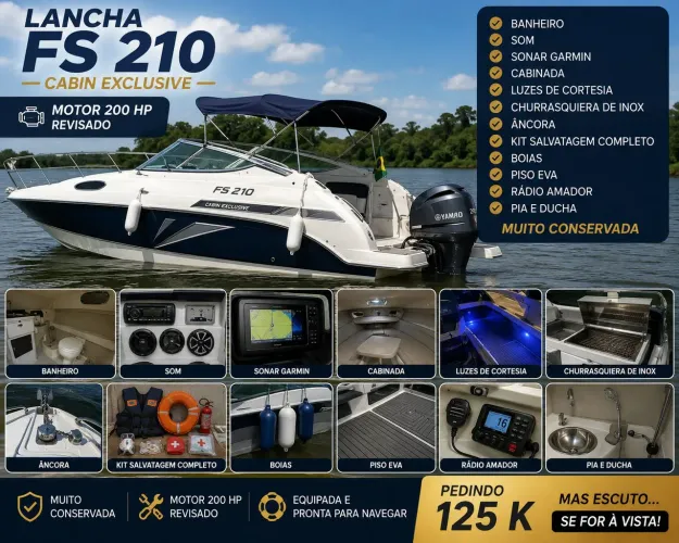 Lancha fs 210