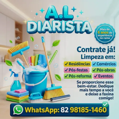 DIARISTA PROFISSIONAL