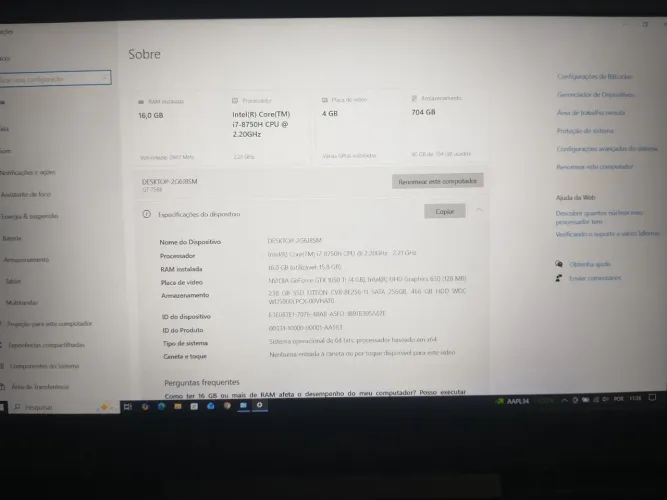 Notebook Dell Gamer G7