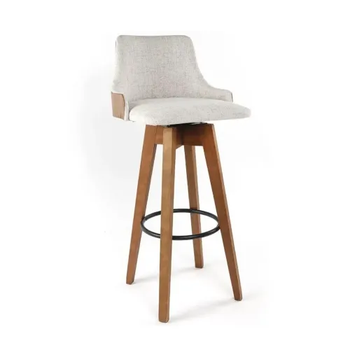Banqueta Giratória Turim 104 Cm Havan Casa - Off White