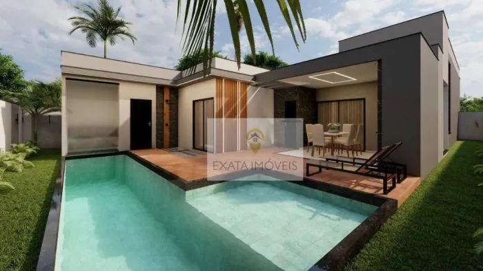 Casa 4 quartos com piscina, Viverde I - Rio das Ostras/RJ