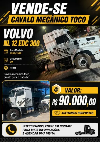 VOLVO NL12 EDC 360 - ANO 1999