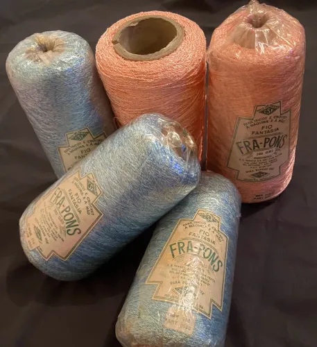 Lote Exclusivo de Fios Fantasia FRAN-PONS (C.S. Franco) - 5 Cones + 4 Cones de Brinde!