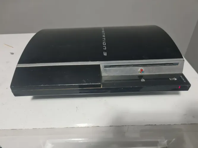 PS3 FAT com defeito, não liga, no estado, sem garantia, sucata, Playstation 3 com defeito