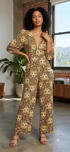 Macacão Animal Print - M