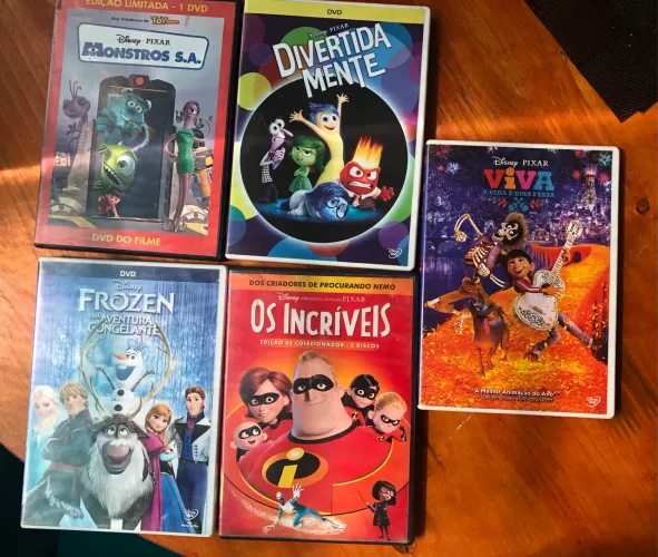 DVDs Originais Disney Pixar 