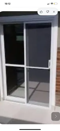 Porta alumínio e vidro