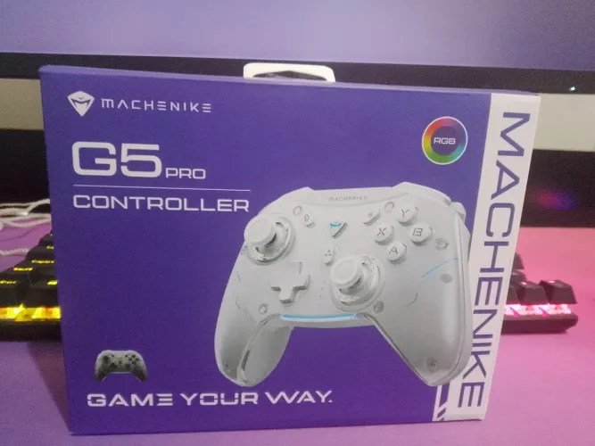 Controle gamer rgb