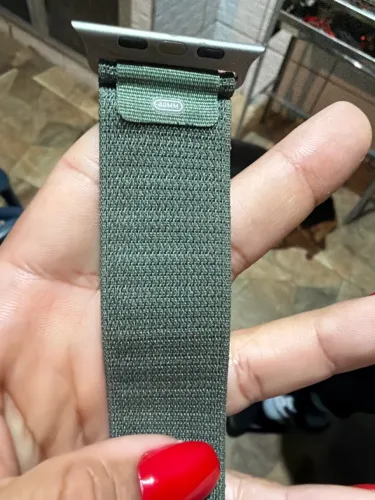 Pulseira estilo alpino loop para Apple Watch Ultra 49 MM, excelente estado, cor verde.