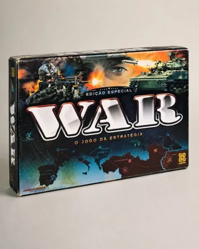 Jogo WAR Edição Especial Grow ? Usado 1 unica vez