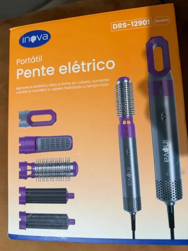 Secador de cabelo com várias pontas para modelar!
