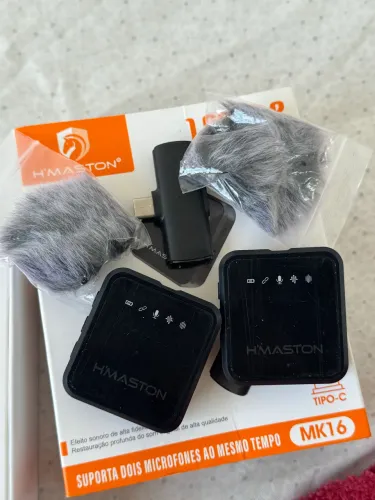 Microfone sem fio tipo C 