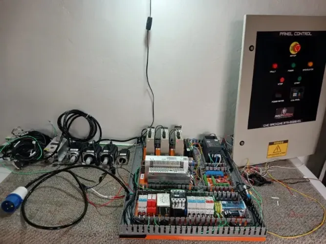 Router CNC - Painel Completo