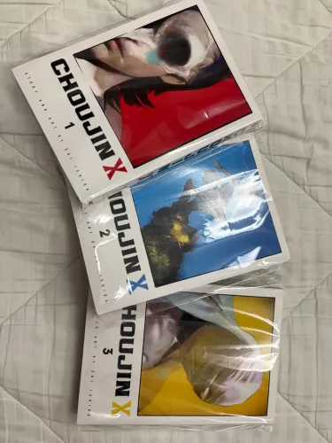 Mangá Choujin X vol 1 ao 3 , novos , nunca lidos! (Americanos)