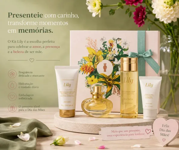 Kit Lily: carinho em forma de presente