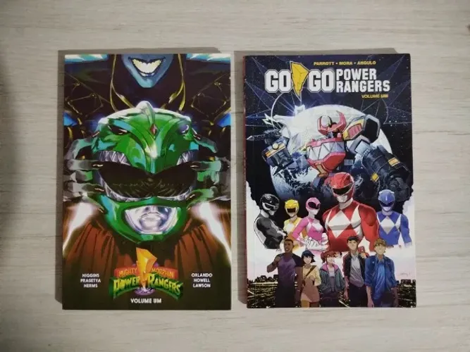 Kit HQ Quadrinhos Power Rangers