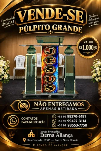 Venda de Púlpito Grande