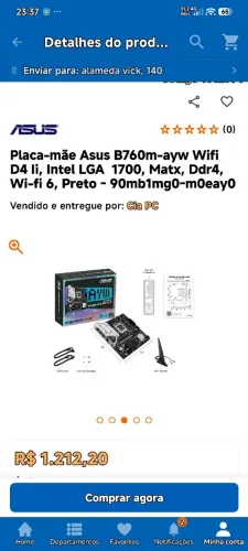 Placa- mãe Asus 