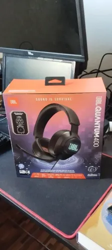 Fone Headset JBL Quantum 400 - Fone gamer novo