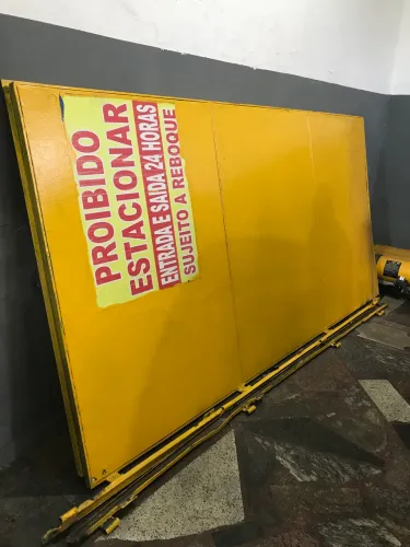 Portão de Ferro Garagem