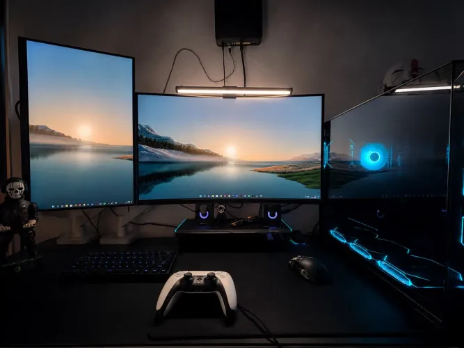 MONITOR GAMER MANCER LEVIATHAN, 32 POL, VA, CURVO, FHD, 1MS, 165HZ, HDMI/DP,
