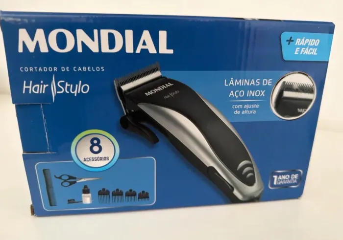Cortador de cabelo novo 