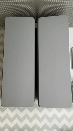 Armário oval em mdf