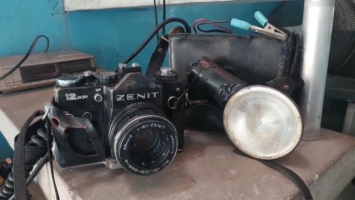 Câmera antiga zenit