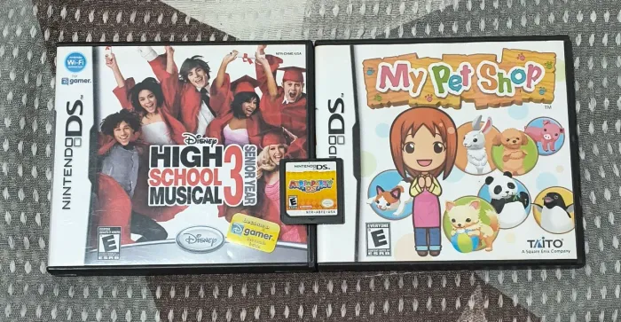 3 jogos nintendo ds
