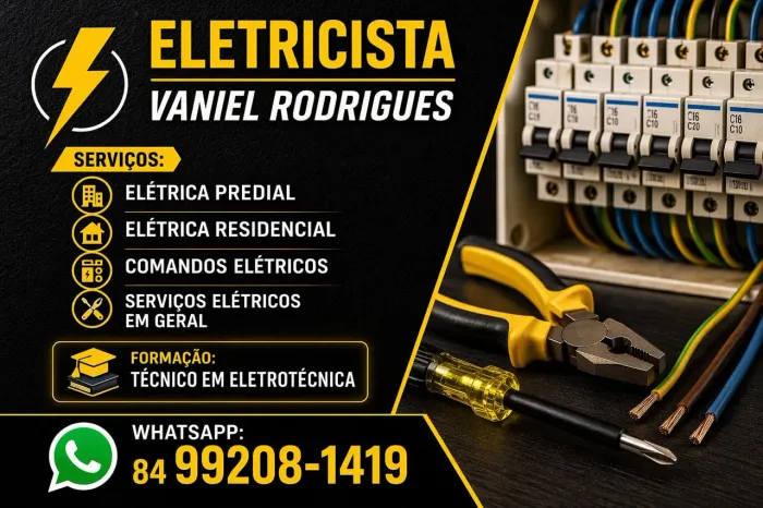 Eletricista/Eletrotécnico " Orçamento e visita totalmente grátis "