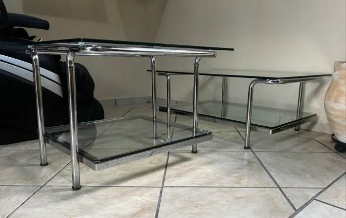 Conjunto de mesas de sala