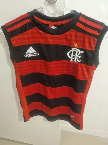 Blusa do flamengo sem manga tam 12