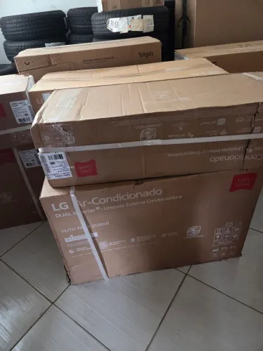 Ar condicionado LG 12 mil Btus dual inverter, novo, garantia 1 ano