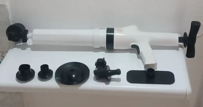 Desentupidor de alta pressão vertical em perfeito estado 