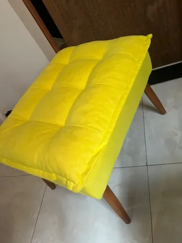 Puff Banqueta Banco Luxo